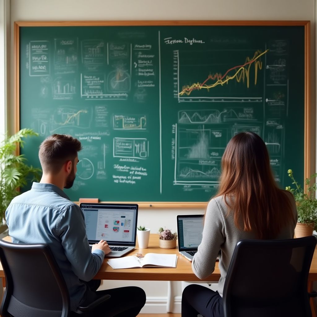 Fundadores de InverBlog en la primera oficina