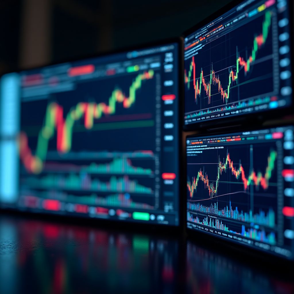 Análisis de mercado con gráficos detallados